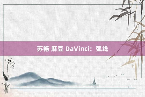 苏畅 麻豆 DaVinci：弧线